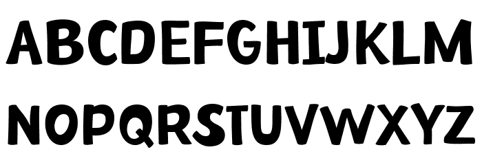 SillySummer Font UPPERCASE