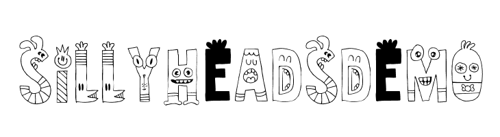 SillyheadsDEMO  Descarca Fonturi Gratis