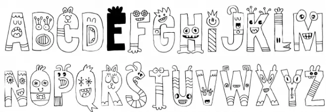 SillyheadsDEMO Schriftart Groß