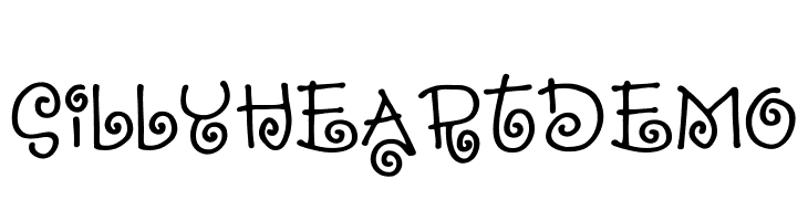 SillyheartDEMO Font