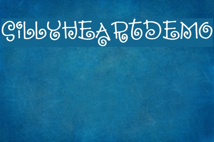 SillyheartDEMO Font examples