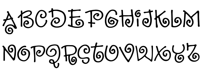 SillyheartDEMO Font LOWERCASE