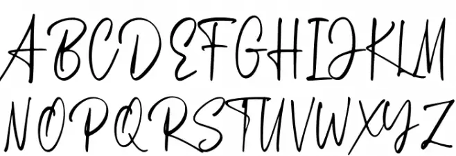 Silmastin Font UPPERCASE