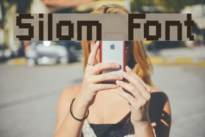 Silom Font examples