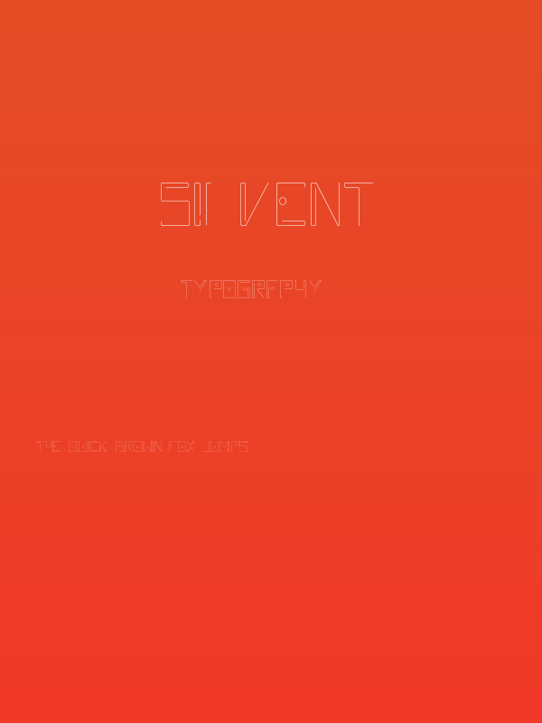 Silvent Poster