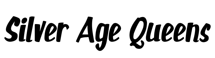 Silver Age Queens  font caratteri gratis