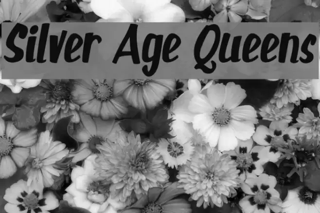 Silver Age Queens Font examples