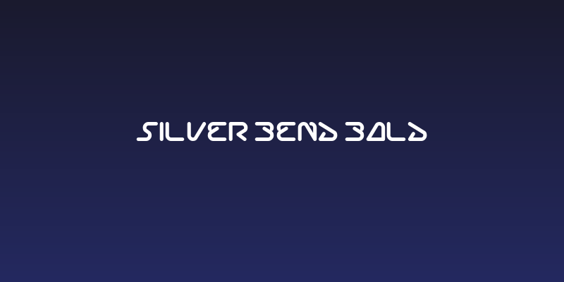 Silver Bend Bold Social Header