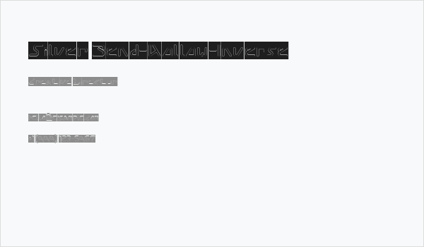 Silver Bend-Hollow-Inverse Business Card