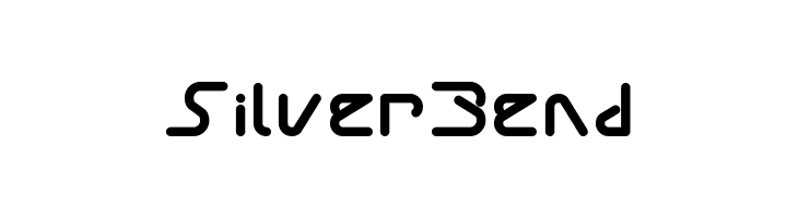Silver Bend  Frei Schriftart Herunterladen