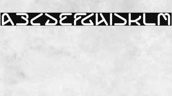 Silver Bend Font examples