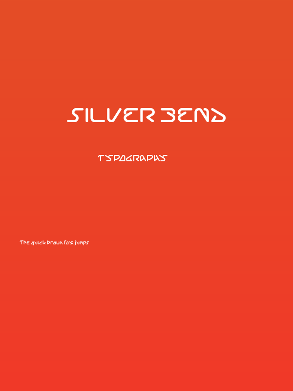 Silver Bend Poster