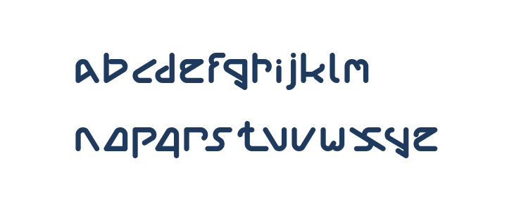 Silver Bend Lowercase