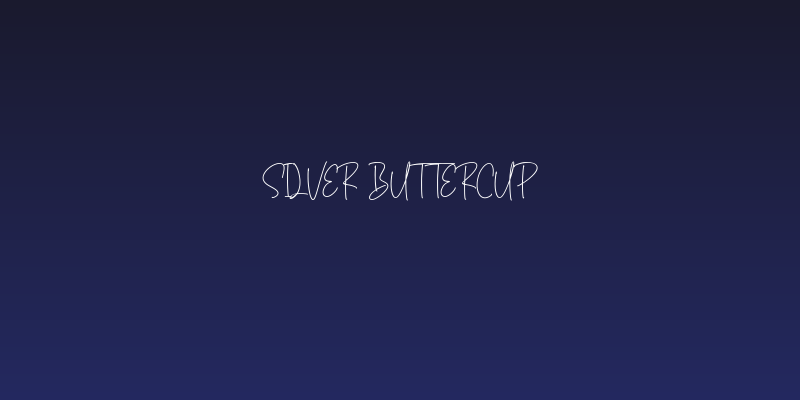 Silver Buttercup Social Header