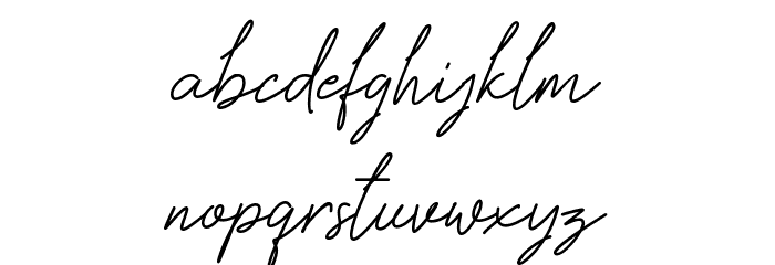 Silver City Font LOWERCASE