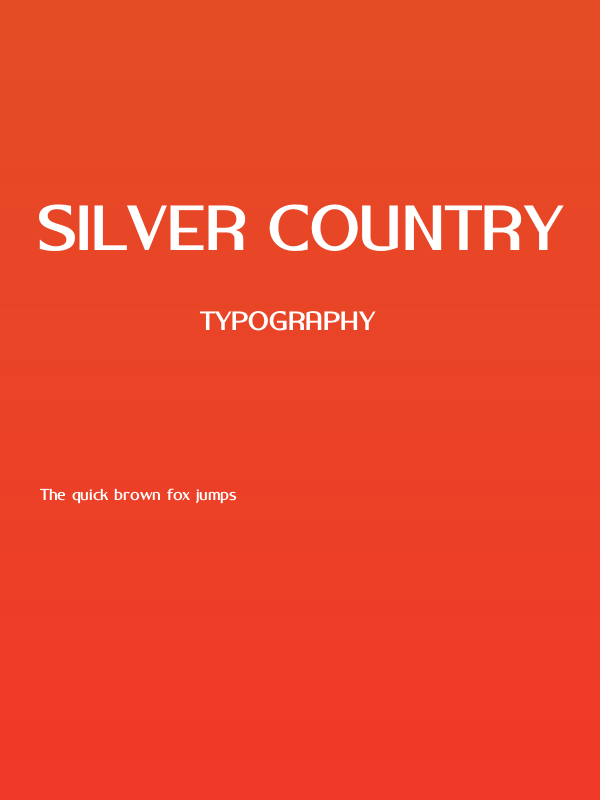 Silver Country Poster