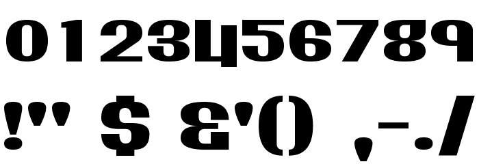 Silver Dollar Font OTHER CHARS