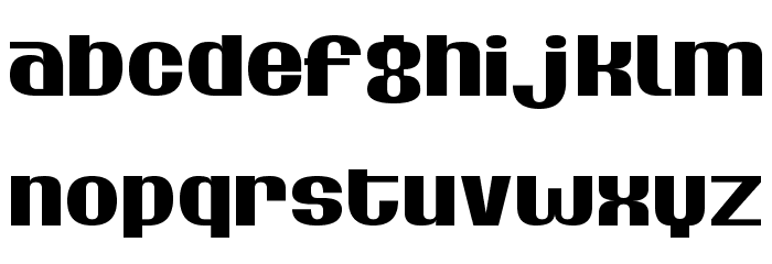 Silver Dollar Font LOWERCASE