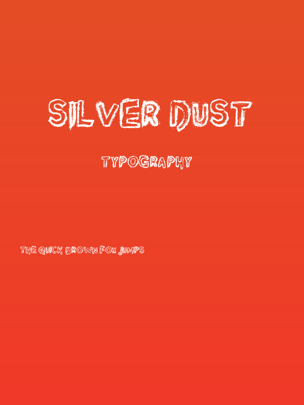 Silver Dust Poster