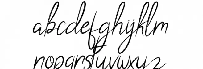 Silver Eye Demo Schriftart Kleinbuchstaben