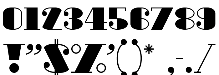 Silver Falcon Font OTHER CHARS