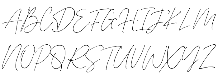 Silver Fields Caratteri MAIUSCOLE