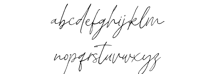 Silver Fields Caratteri MINUSCOLO