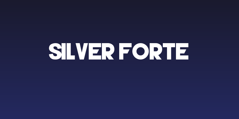 Silver Forte Social Header