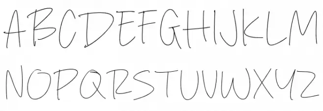 Silver Honey خط أحرف كبيرة