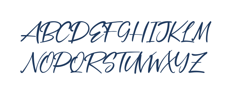 Silver Pen Uppercase