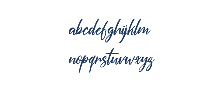 Silver Pen Lowercase