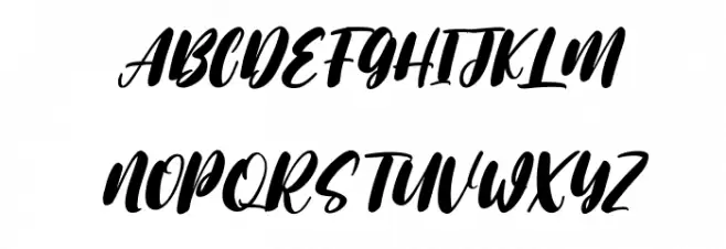 Silver Rainbow Free Regular Font UPPERCASE