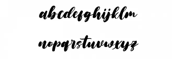 Silver Rainbow Free Regular Font LOWERCASE