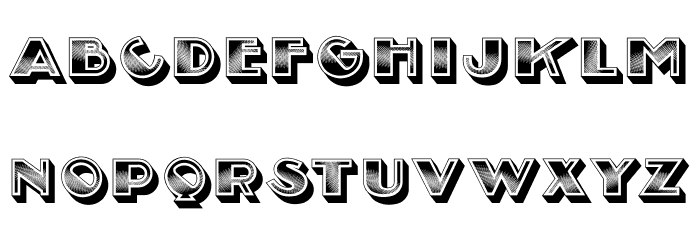 Silver Regular Font LOWERCASE