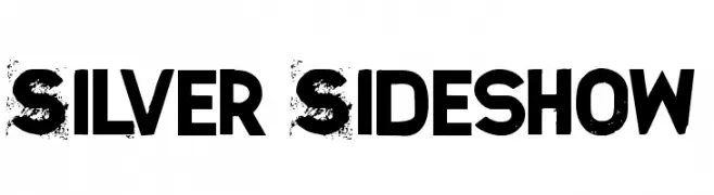 Silver Sideshow  Fuentes Gratis Descargar