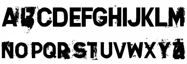 Silver Sideshow Schriftart Groß