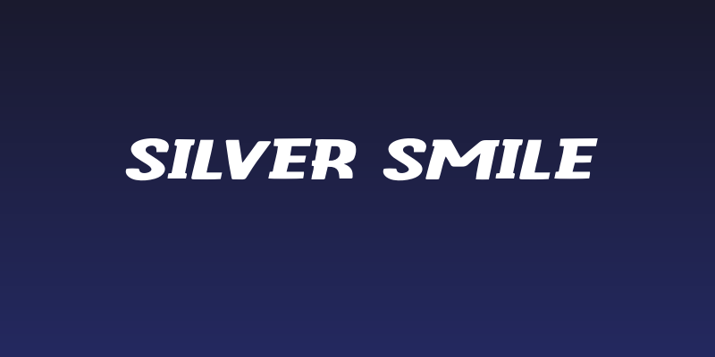 Silver Smile Social Header