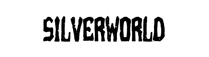 Silver World  Free Fonts Download