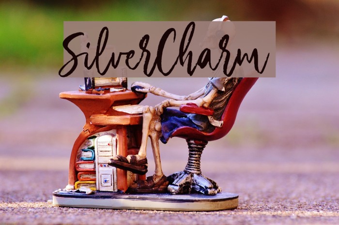 SilverCharm Font examples