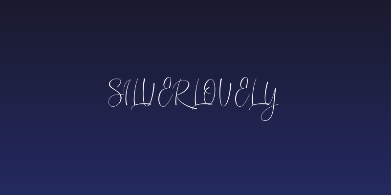 SilverLovely Social Header