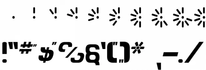 SilverStream Font OTHER CHARS