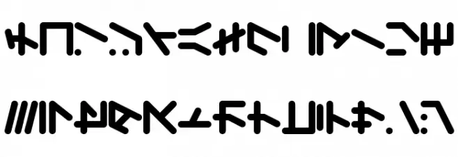 Silver خط أحرف صغيرة