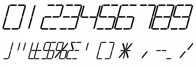 Silverball Bold Italic Шрифта ДРУГИЕ символов
