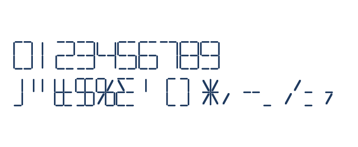 Silverball Bold Other Characters