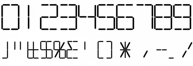 Silverball Bold Font OTHER CHARS