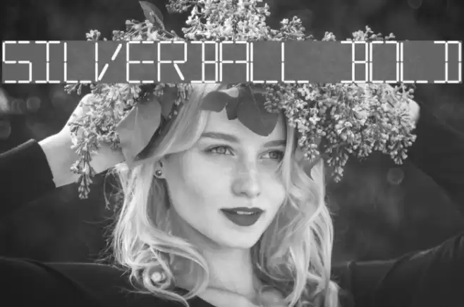 Silverball Bold Font examples