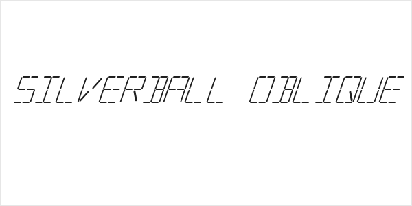Silverball Oblique Logo