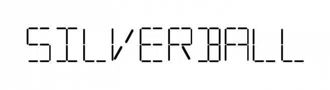 Silverball  Free Fonts Download