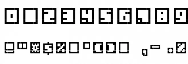 Silverbloc Font OTHER CHARS