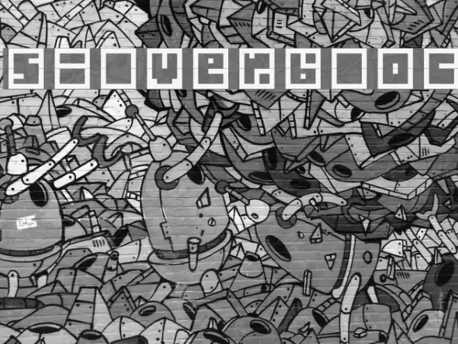 Silverbloc Font examples